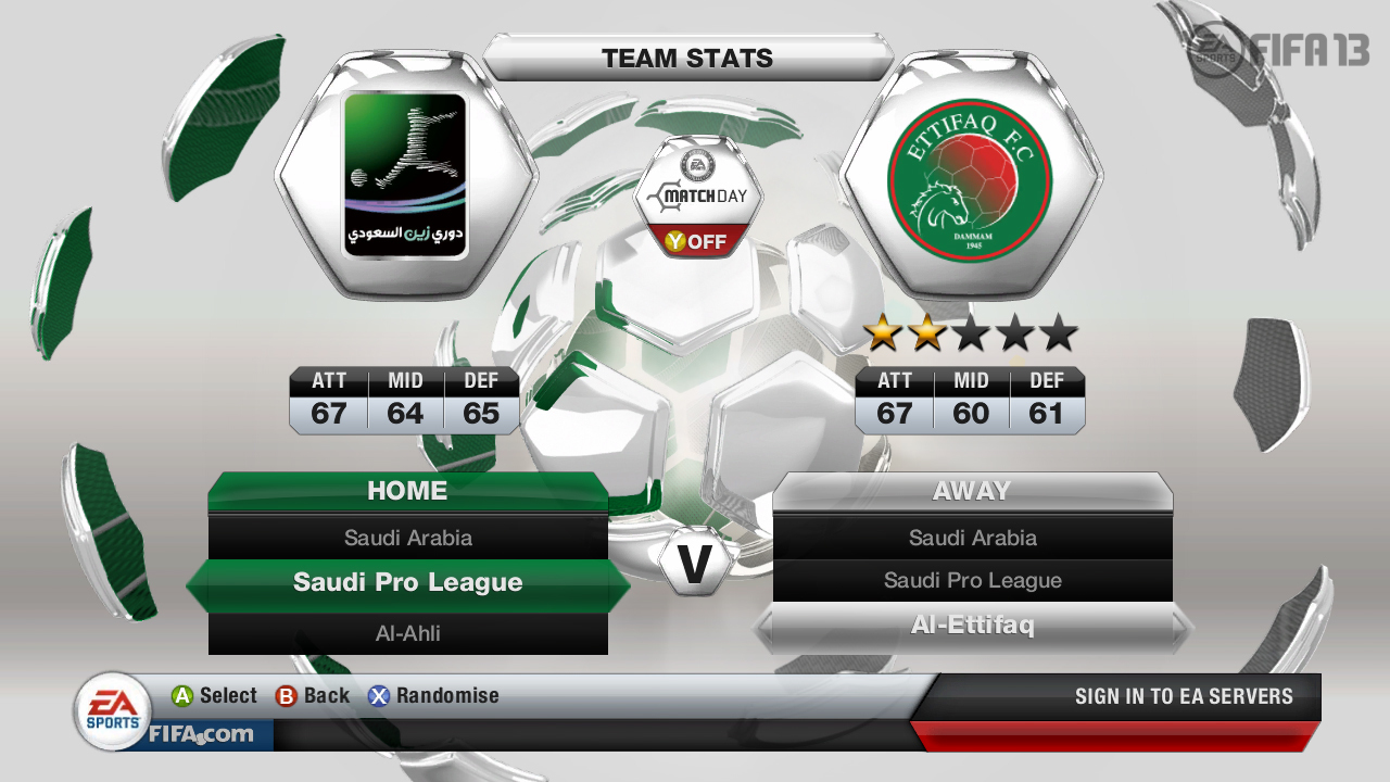Pantallazo de FIFA 13 Edición Real Madrid CF para PlayStation 3