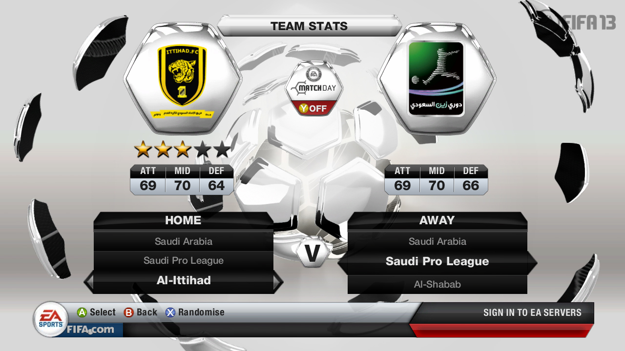 Pantallazo de FIFA 13 Edición Real Madrid CF para PlayStation 3