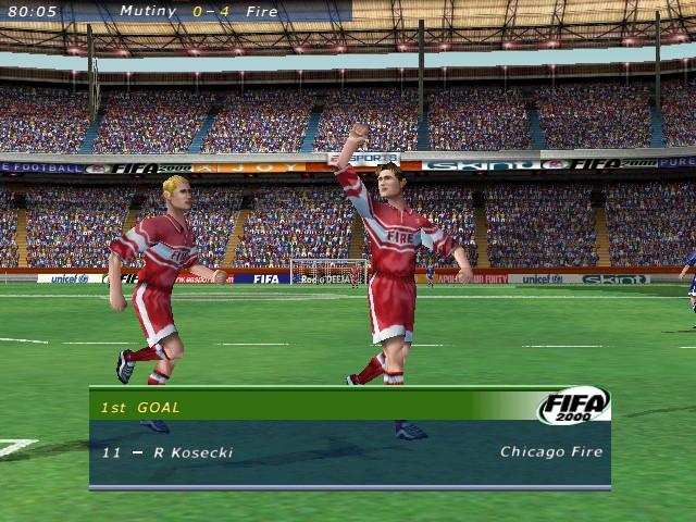 Pantallazo de FIFA 2000: Major League Soccer Classics para PC