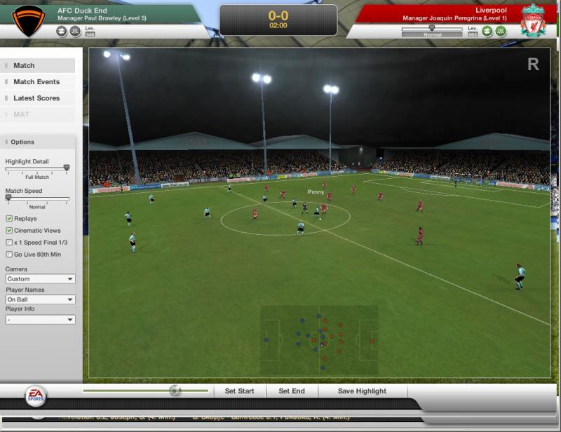 Pantallazo de FIFA Manager 07 Extra Time para PC