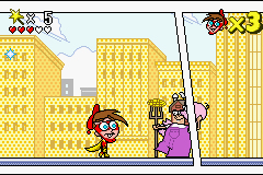 Pantallazo de Fairly OddParents! Enter the Cleft, The para Game Boy Advance
