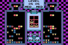 Pantallazo de Famicom Mini Vol 15 - Dr. Mario (Japonés) para Game Boy Advance