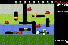 Pantallazo de Famicom Mini Vol 16 - Dig Dug (Japonés) para Game Boy Advance