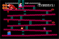 Pantallazo de Famicom Mini Vol 2 - Donkey Kong (Japonés) para Game Boy Advance