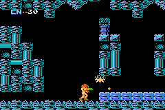 Pantallazo de Famicom Mini Vol 23 Metroid (Japonés) para Game Boy Advance