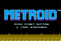 Pantallazo de Famicom Mini Vol 23 Metroid (Japonés) para Game Boy Advance