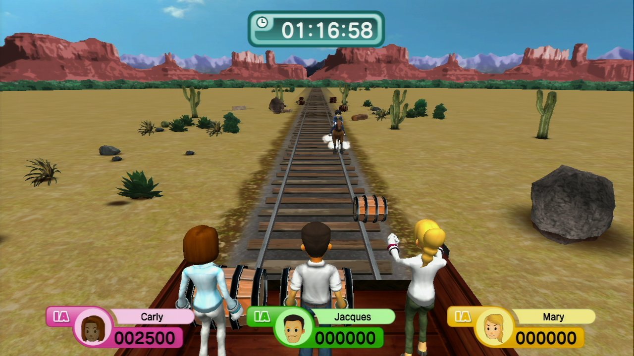Pantallazo de Family Party: 30 Great Games Obstacle Arcade para Wii U
