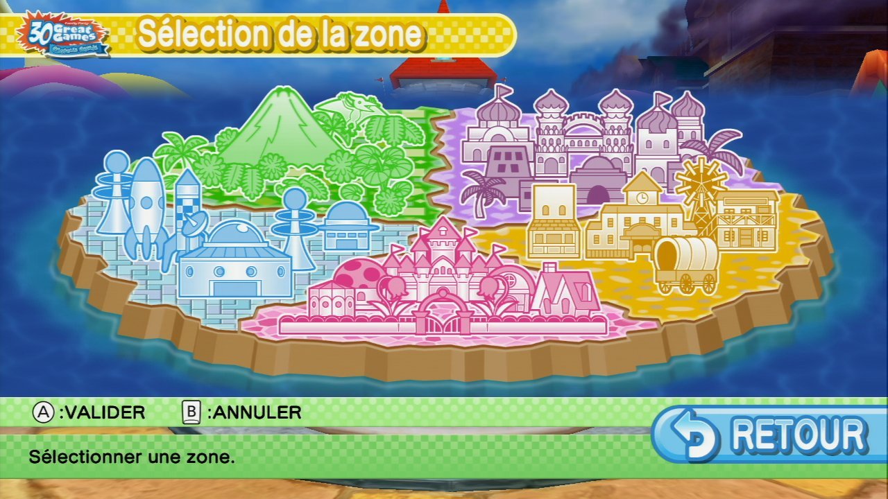 Pantallazo de Family Party: 30 Great Games Obstacle Arcade para Wii U