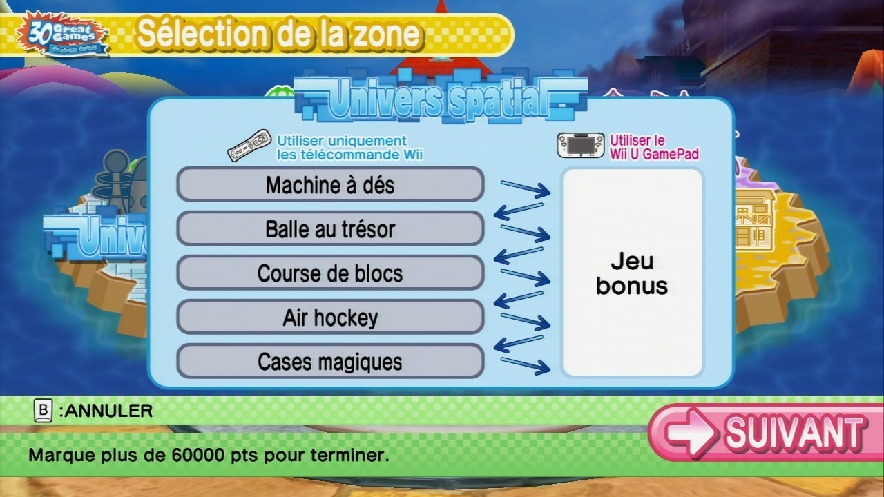 Pantallazo de Family Party: 30 Great Games Obstacle Arcade para Wii U