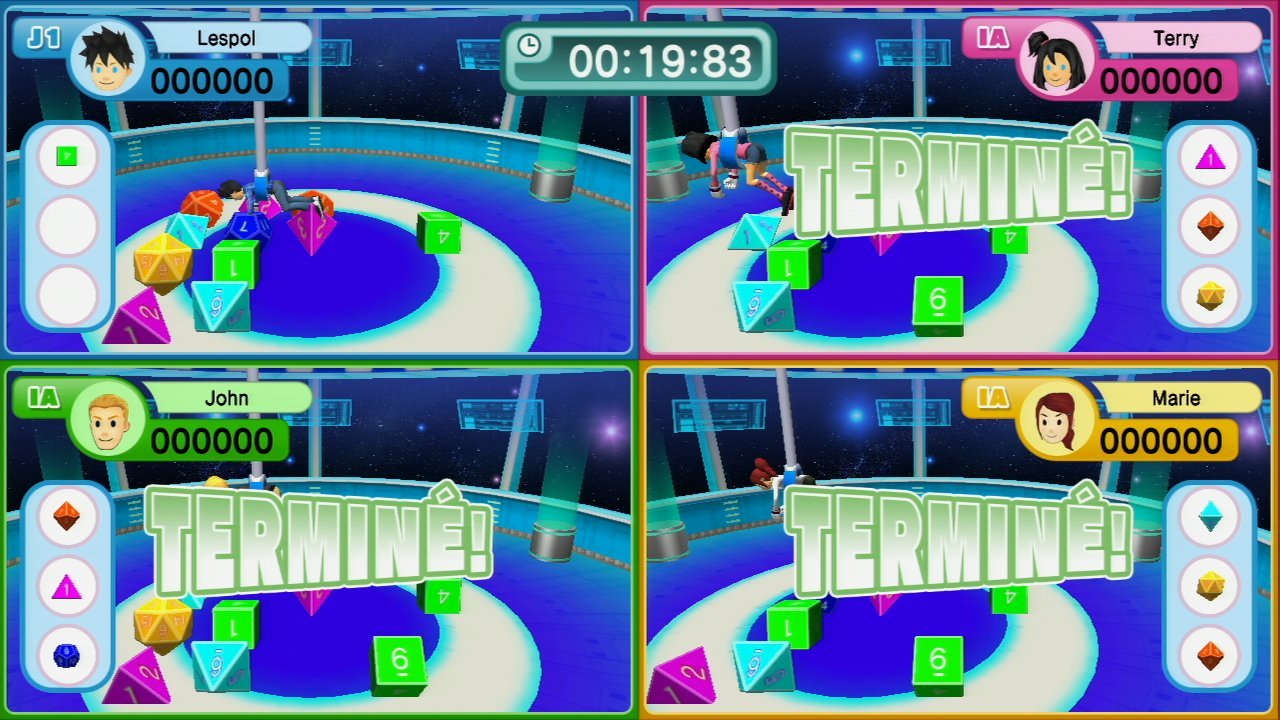 Pantallazo de Family Party: 30 Great Games Obstacle Arcade para Wii U