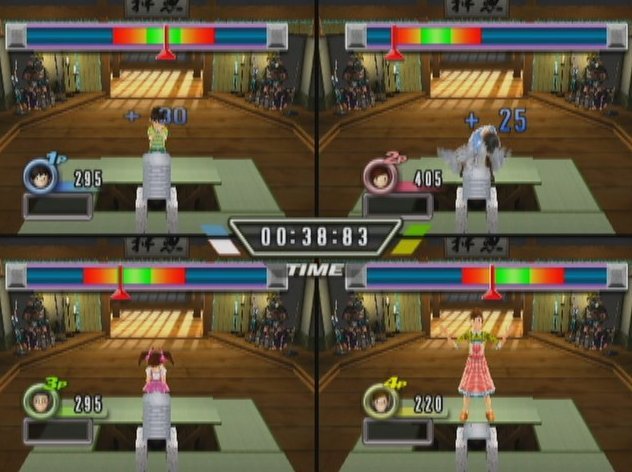 Pantallazo de Family Party: 30 Great Games Outdoor Fun para Wii