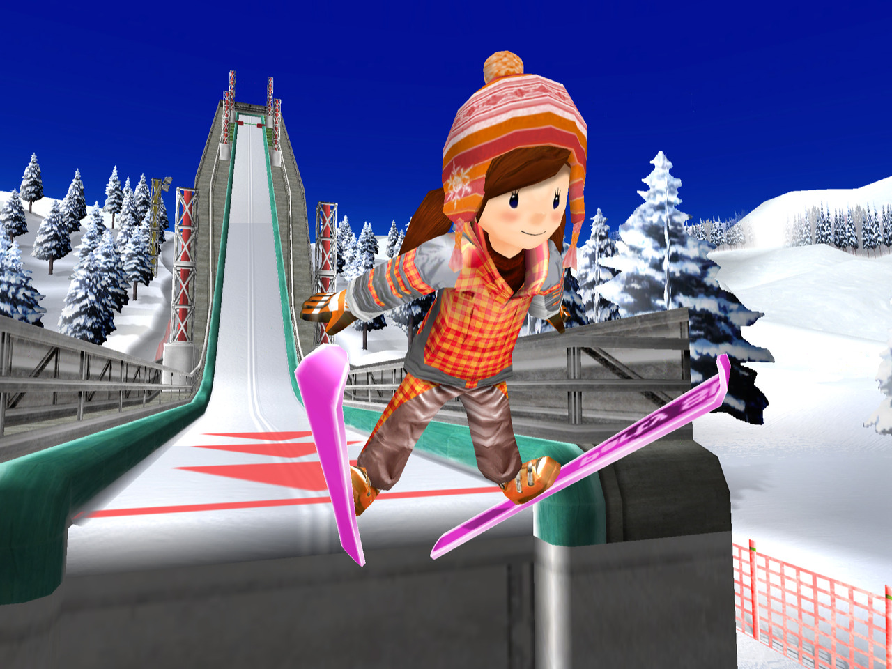 Pantallazo de Family Party: 30 Great Games Winter Fun para Wii