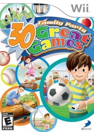 Caratula de Family Party: 30 Great Games para Wii