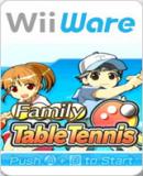 Carátula de Family Table Tennis (WiiWare)