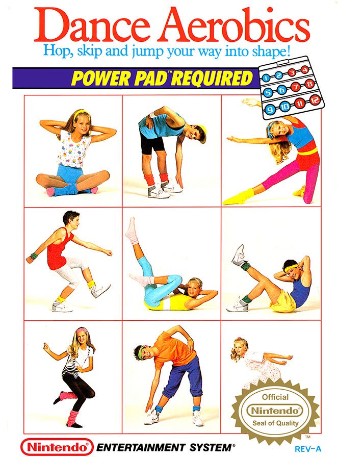 Caratula de Family Trainer: Aerobics Studio para Nintendo (NES)