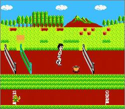 Pantallazo de Family Trainer: Athletic World para Nintendo (NES)