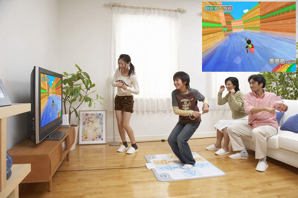 Pantallazo de Family Trainer : Athletic World para Wii