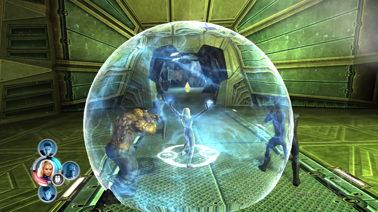 Pantallazo de Fantastic 4: Rise of the Silver Surfer para Xbox 360