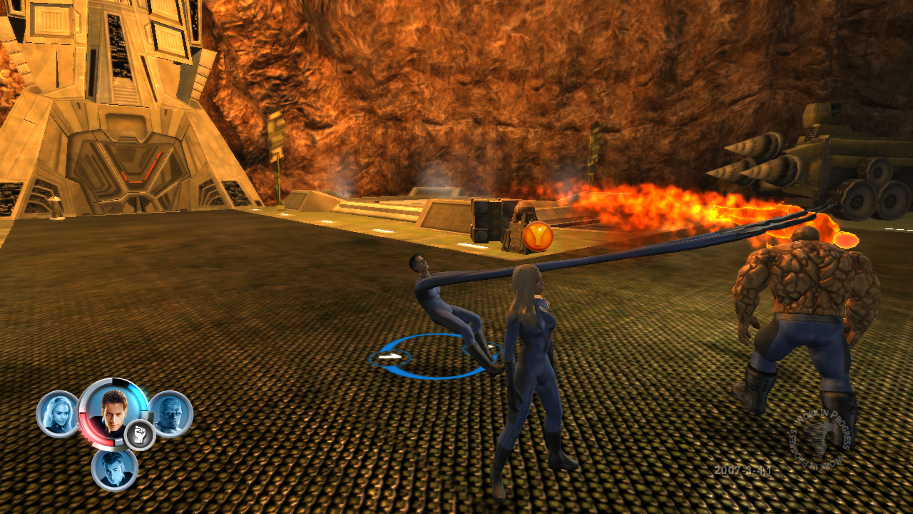 Pantallazo de Fantastic 4: Rise of the Silver Surfer para Xbox 360