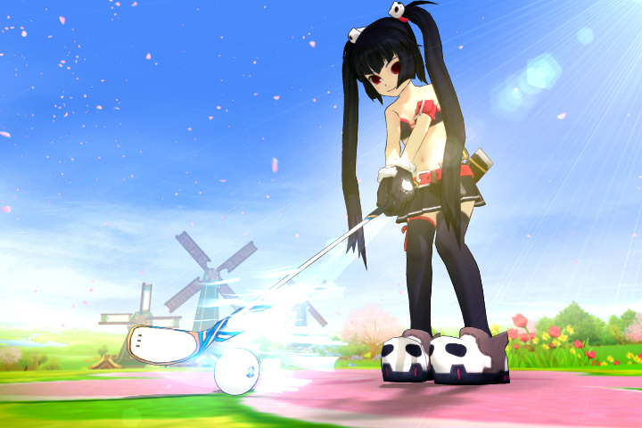 Pantallazo de Fantasy Golf Pangya Portable para PSP