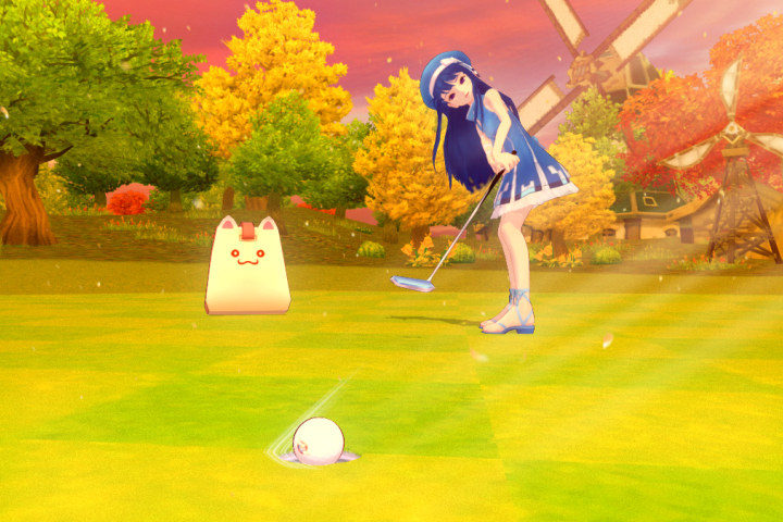 Pantallazo de Fantasy Golf Pangya Portable para PSP