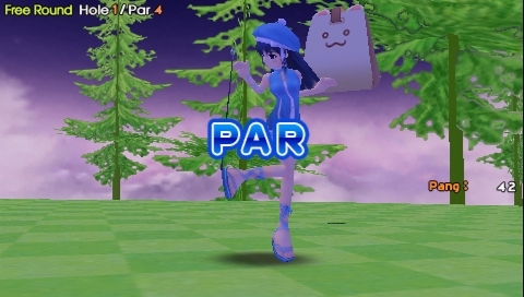 Pantallazo de Fantasy Golf Pangya Portable para PSP