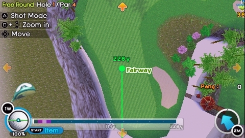 Pantallazo de Fantasy Golf Pangya Portable para PSP