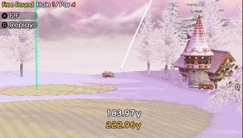 Pantallazo de Fantasy Golf Pangya Portable para PSP