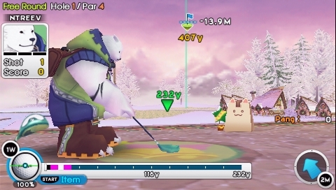 Pantallazo de Fantasy Golf Pangya Portable para PSP