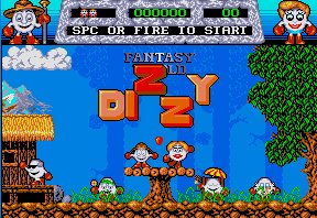 Pantallazo de Fantasy World Dizzy para Amiga