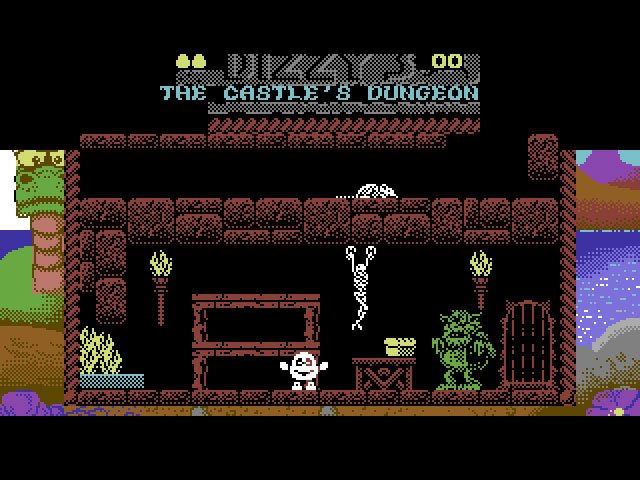 Pantallazo de Fantasy World Dizzy para Commodore 64