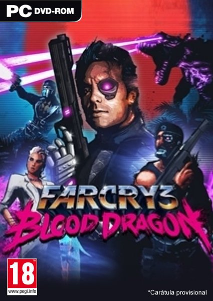 Caratula de Far Cry 3: Blood Dragon para PC