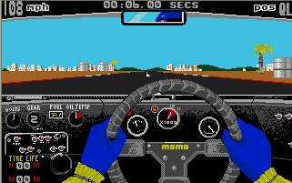 Pantallazo de Fast Lane: The Spice Engineering Challenge para Atari ST