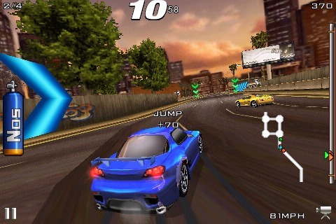 Pantallazo de Fast and the Furious,The: The Game para Iphone