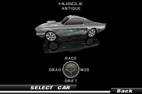 Pantallazo de Fast and the Furious,The: The Game para Iphone