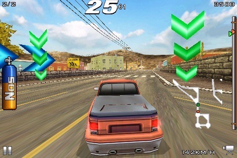 Pantallazo de Fast and the Furious,The: The Game para Iphone