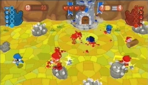 Pantallazo de Fat Princess: Fistful of Cake para PSP