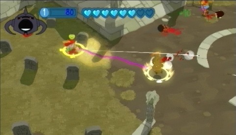 Pantallazo de Fat Princess: Fistful of Cake para PSP