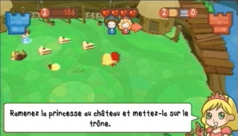 Pantallazo de Fat Princess: Fistful of Cake para PSP