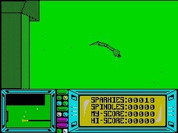 Pantallazo de Fat Worm Blows a Sparky para Spectrum