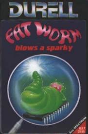 Caratula de Fat Worm Blows a Sparky para Spectrum