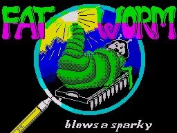 Pantallazo de Fat Worm Blows a Sparky para Spectrum