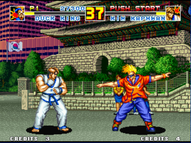 Pantallazo de Fatal Fury Battle Archives Vol.1 para PlayStation 2