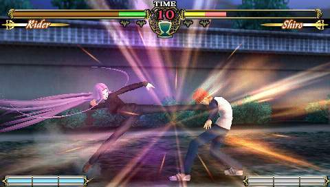 Pantallazo de Fate unlimited codes Portable para PSP