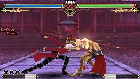 Pantallazo de Fate unlimited codes Portable para PSP