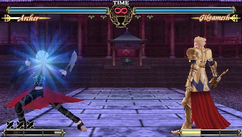 Pantallazo de Fate unlimited codes Portable para PSP