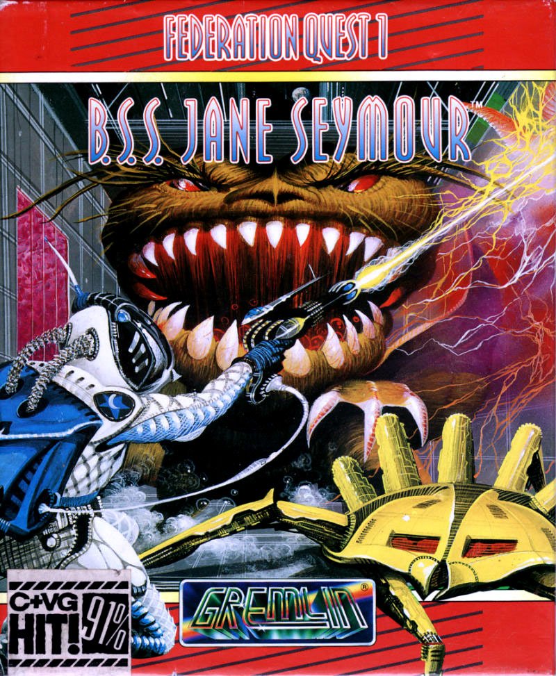 Caratula de Federation Quest 1: B.S.S Jane Seymour para Atari ST