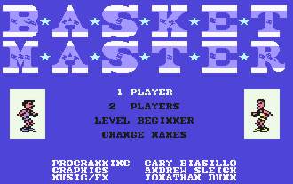 Pantallazo de Fernando Martin Basket Master para Commodore 64