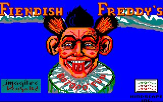 Pantallazo de Fiendish Freddy's Big Top O' Fun para Amstrad CPC