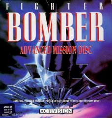 Caratula de Fighter Bomber Advanced Mission Disk para Amiga
